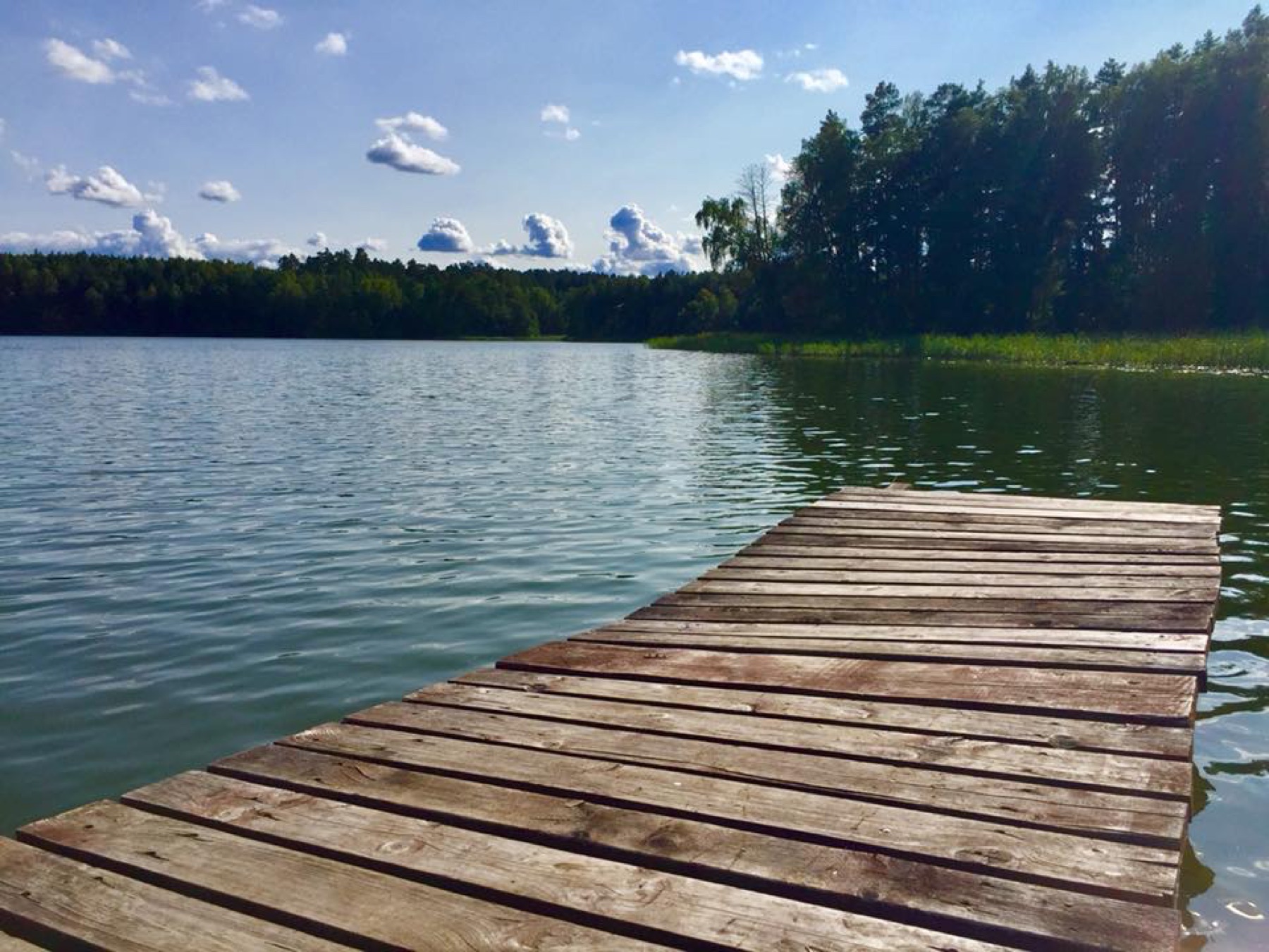 Jezioro Mukrza w Tleniu