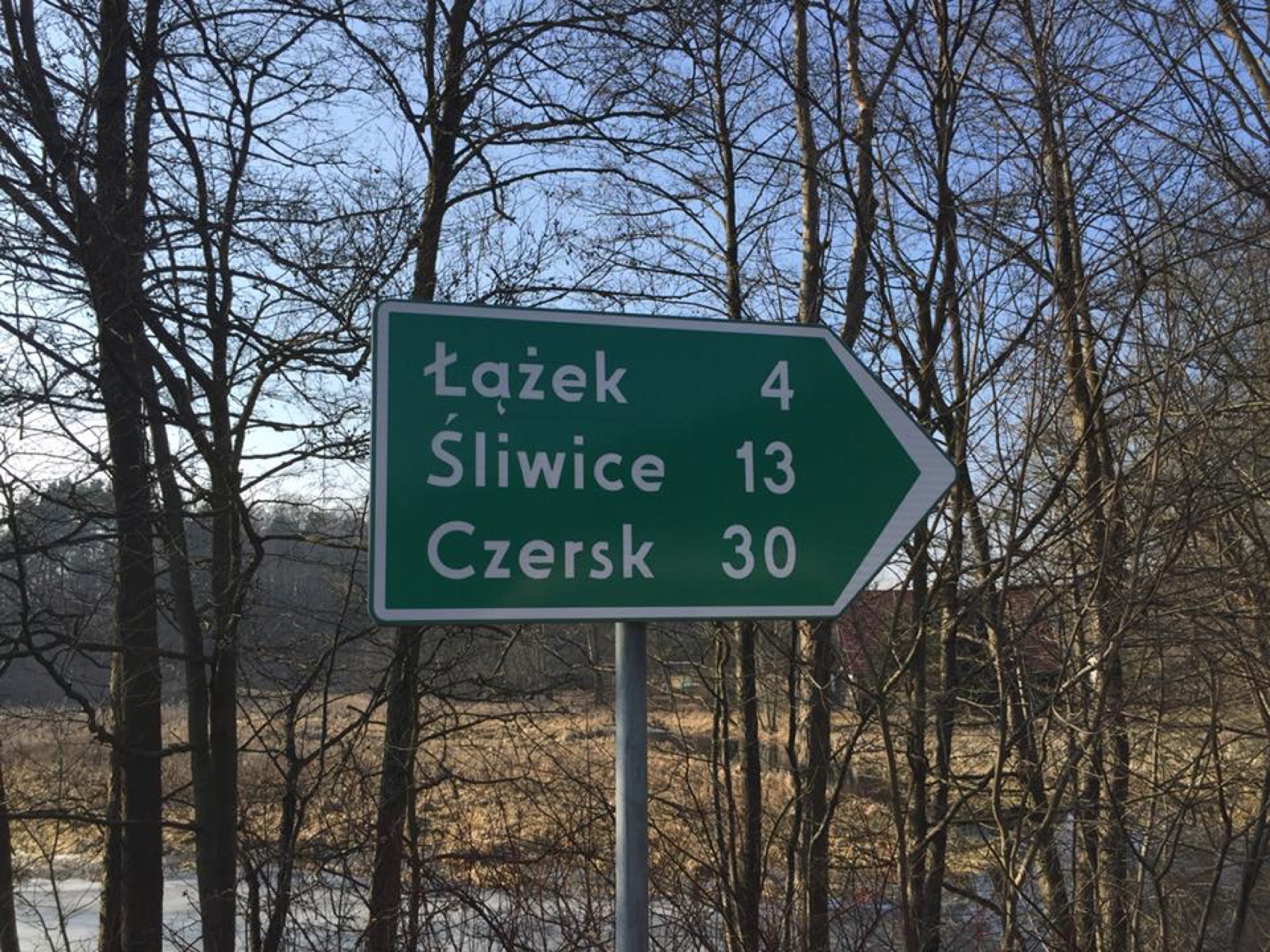 Łążek między Śliwicami a Czerskiem
